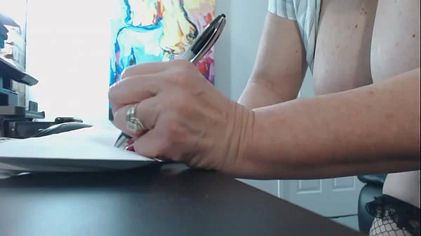 Stepmom Monte squirts all over her panties and sends them to her boyfriend