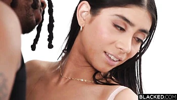 Blacked.Com featuring Violet Myers's oral clip