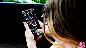 Dirty bedmate's masturbate scene