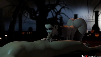 Halloween Orgy on the Bare Ground - Pumpkin Patch Pleasure: A Secret Orgy in the Graveyard