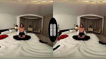 Antonia Jay Silent Study Session: College Tease Turns Filthy