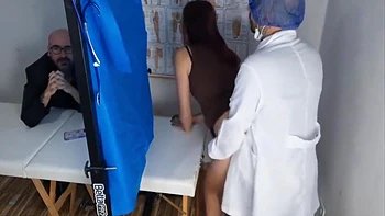 Gynecologist Fucks Married Woman During Exam Without The Cuckold Knowing!