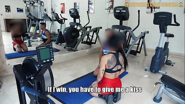 OMG Brazilian Gym Girl With An Incredible Body Gets Addicted To White Dick