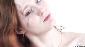 Astonishing solo play on the couch with a curvy redhead Alice Seduce