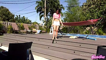 Brick Pounds Harmony’S Wet Cunt Relentlessly In Her First Pov Bang!