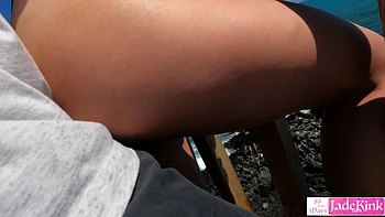 Isabela lookout point sex - Public beach swinger couple fuck and flashing