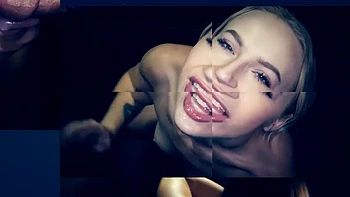 GloryholeSecrets - Hot Busty Fiery Redhead Loves Sucking Cock At Gloryhole: Porn