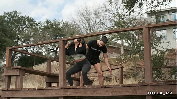 I waste no time seducing my personal trainer