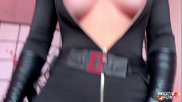 Black Widow Made for Russian Ivan, Sucked and Gave Fuck Anal Hole - Cosplay from Marvel