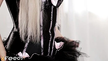 Excellent Olivia Grace's small tits dirt