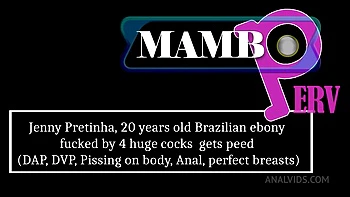 Jenny Pretinha, 20 Years Old Brazilian Ebony With Perfect Breasts
