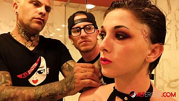 Extraordinary Sully Savage at deep throat video