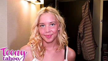 Sophia's blonde riding scene