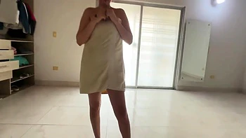 My Sexy Little Stepsister Asks Me To Help Her Take Off Her Bra, I Get Horny Watching Her And I End Up Fucking Her Hard