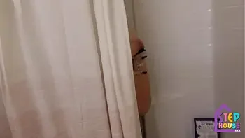 Naughty BBW Step Mom Teaches Her Stepson A Lesson