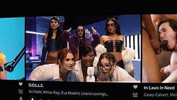 MOMMY S BOY - Lucky Gets Reverse Gangbanged By Five Horny MILFs With Big Tits: Porn