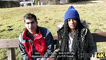 Stanley Johnson and Vicky Menage's pornstar scene by Hunt4k