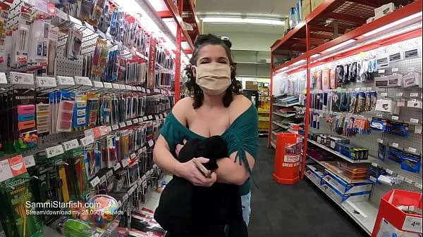 Mom's tits keep falling out - Taboo Shopping