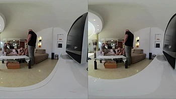 Haley Spades - Behind The Scenes VR Part Two - Tiny Spinner Trades