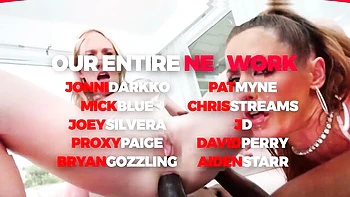 Pin-up Kianna Dior and Rob Piper's side fuck porn