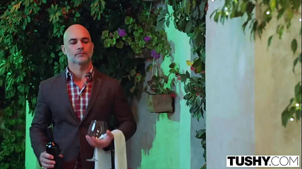 TUSHY Purple Bitch has intense anal sex with hotel manager