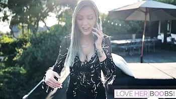 Love Her Boobs - boob worship scene