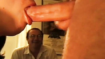 Sweet chick's cuckold sex