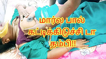 Step Sister Lactating Big Boobs Fucked Hard by Step Brother - Tamil Audio Moaning