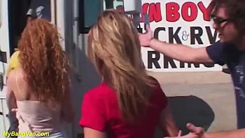 Crazy MILF First Time Orgy - Bang Van Gangbang with Audrey Hollander