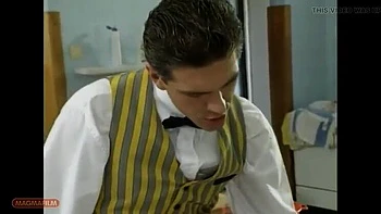 German Teen Vivienne Clash Seduced by Butler - Blonde Petite with Big Natural Tits in Kitchen Fuck