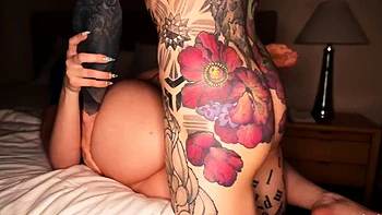 Jewelz Blu's Intense Double Creampie POV Bedroom Fuck with