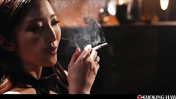 Steve Q fucks Emiri Momota with blowjob and smoke