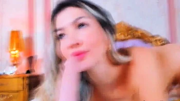 Blonde Babe Rides Her Dildo And Slides It Deep