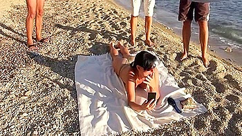 Wildest Beach Anal Gangbang Creampie Ever