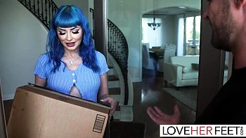 Love Her Feet featuring Jewelz Blu and Vince Karter's big ass porn