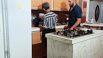 Amateur Latina MILF Loses Control With Big Dick - Close Up Moaning & Cum in Mouth