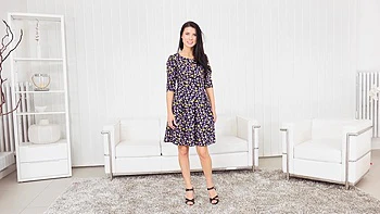 Nicole Black gets her long black hair pulled during passionate sex