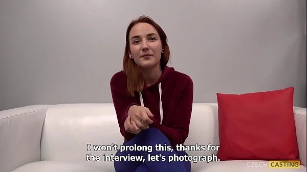 czech casting Lili Sommer red-head