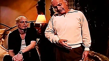 Wife's side chick fucked rough with husband