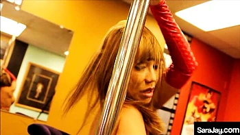 Sara Jay and Ava Devine Blowjob and Tits Action