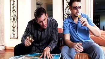 Seth & Tony’s Interracial Gangbang with Facial Cumshots