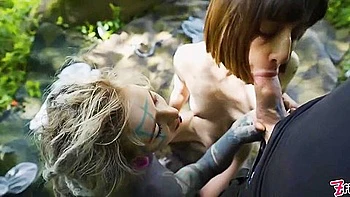 Nikolaz Zpageti Fucks Silvia Soprano Deep Anal Blowjob