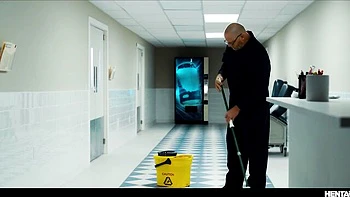 Redhead hentai babe with huge monster cock