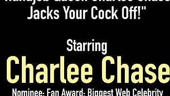 Charlee Chase's POV milf handjob
