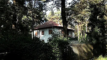 Blonde MILF with Huge Tits and Ass Fucked Outside Italy