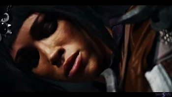 Blonde Elf Girl Fucking Octokuro with Mind Control Parasite - Lesbian Hardcore