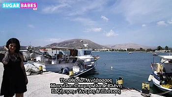 Greek curvy brunette gets fucked hard deep-throat