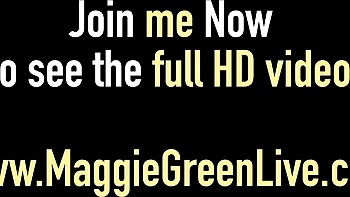 Maggie's big tits solo fetish masturbation