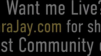 Sara Jay & Lauren Phillips Tongue-Fuck Pussy