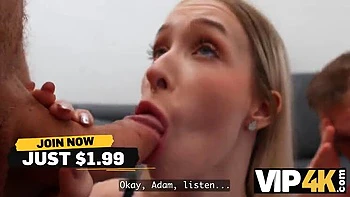 Hot Blonde Amateur Interview: Stanley Johnson Fucks Nata Ocean Hard